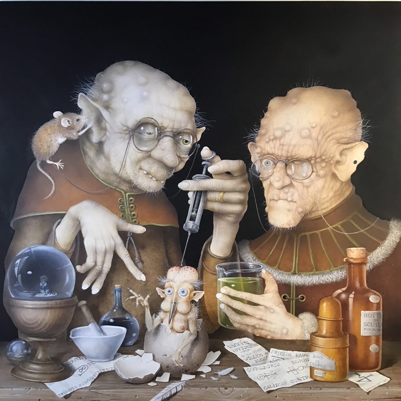 The two scientists